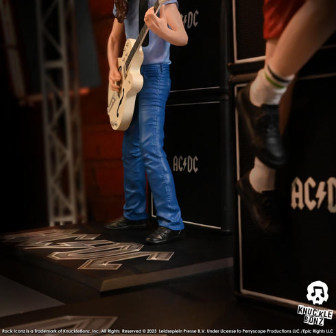 Knucklebonz AC/DC Rock Iconz Malcolm Young II Statue